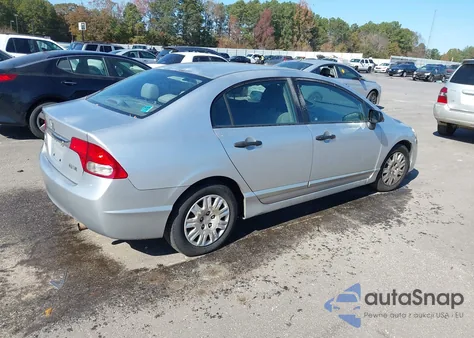 2010 Honda Civic Vp from USA, damaged, VIN 2HGFA1F32AH504157